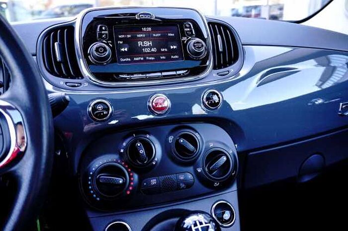 Fiat 500 8fach bereift, HU neu, nur 9.922km!