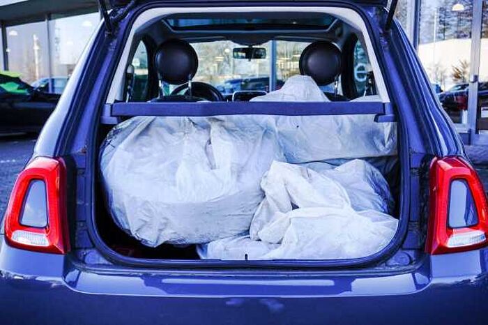 Fiat 500 8fach bereift, HU neu, nur 9.922km!