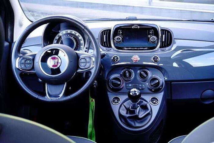 Fiat 500 8fach bereift, HU neu, nur 9.922km!